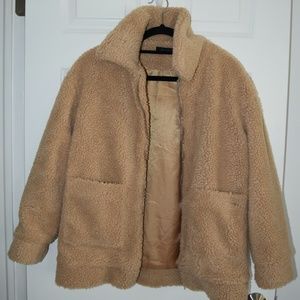 Tan Sherpa Jacket